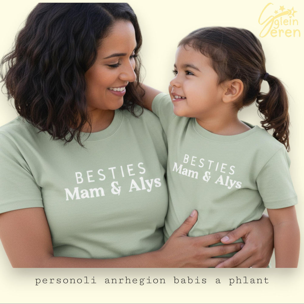 Mum and Child Besties Matching Tees