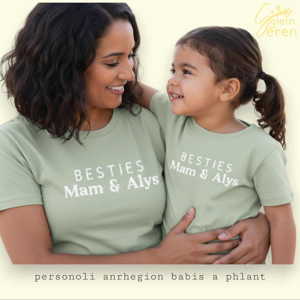 Mum and Child Besties Matching Tees