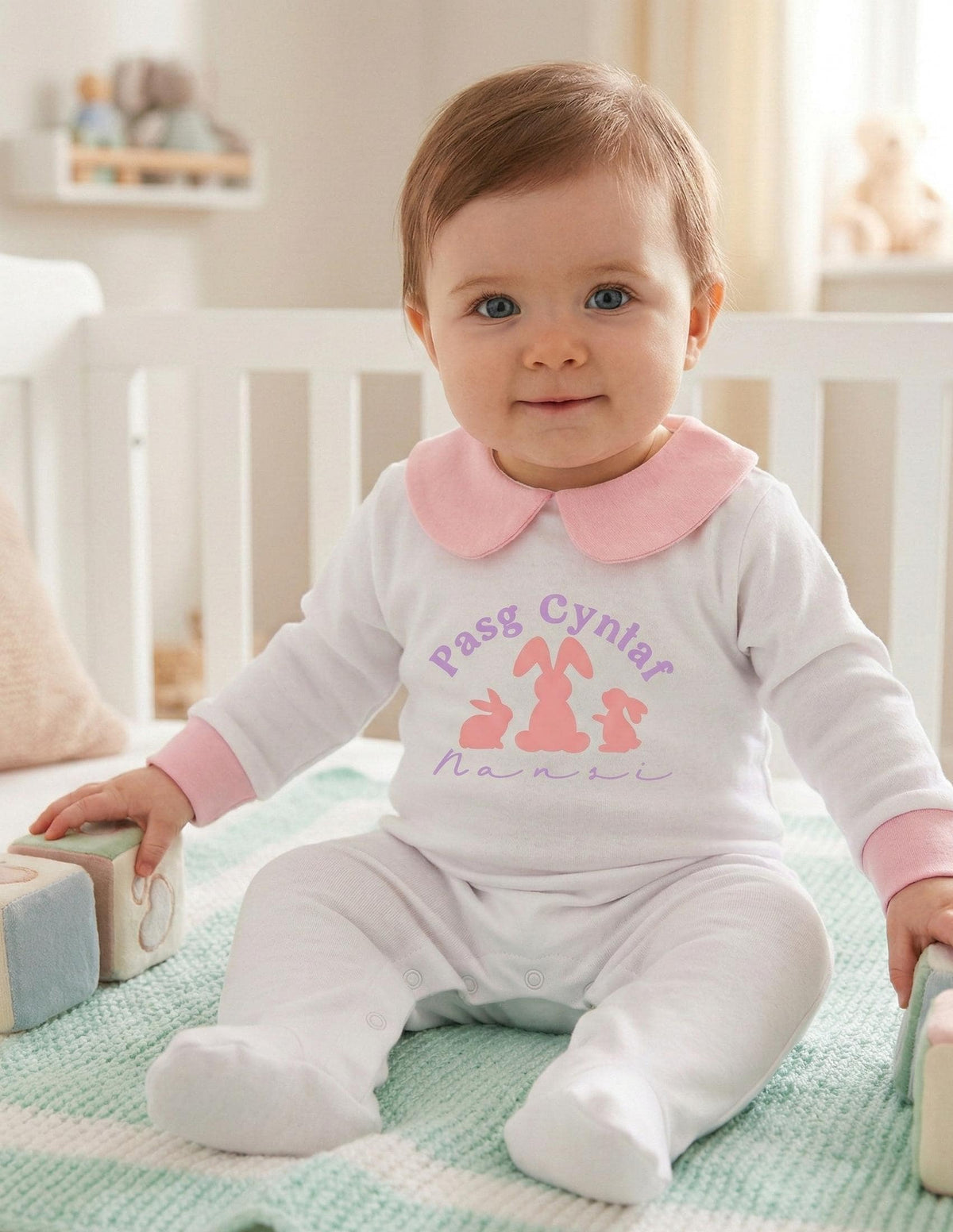 First Easter Personalised Babygrow