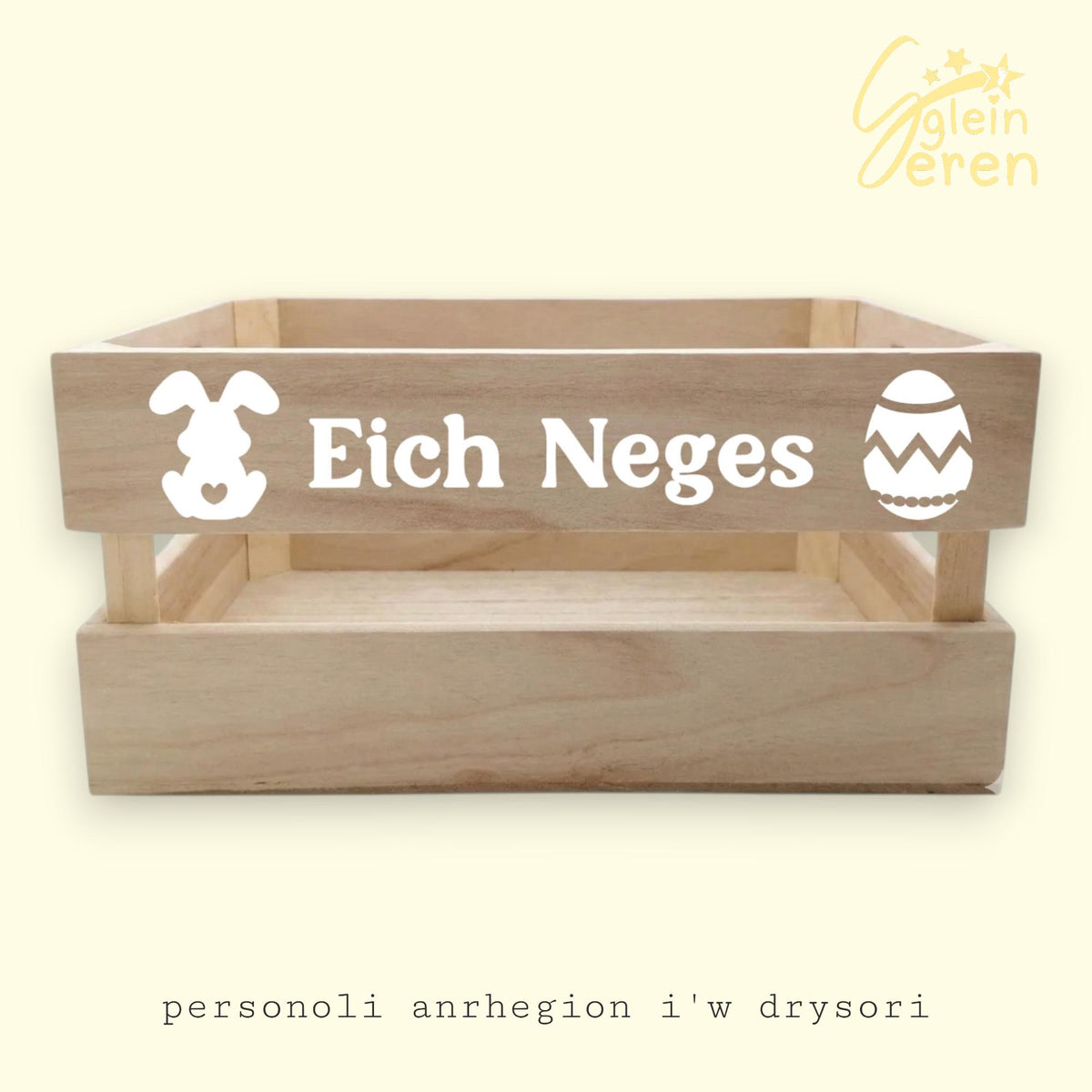 Personalised Easter Crate/Box