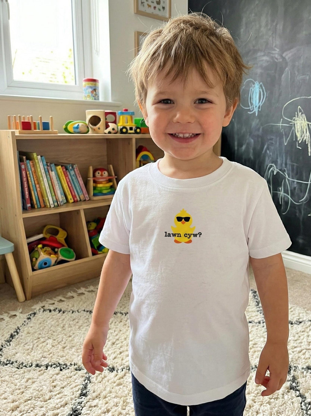 Iawn cyw? Welsh Baby, Toddler & Kids Tee