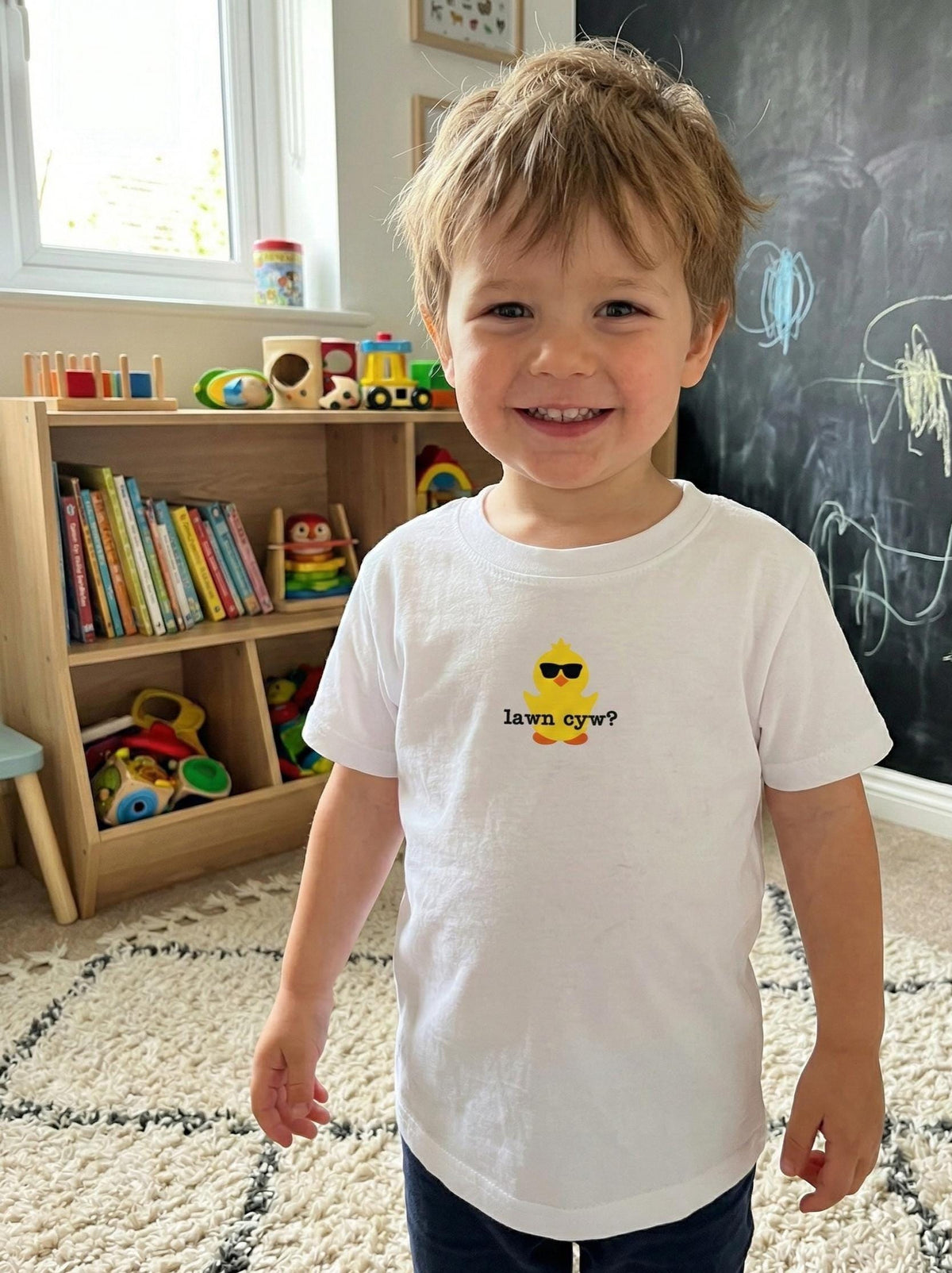 Iawn cyw? Welsh Baby, Toddler & Kids Tee