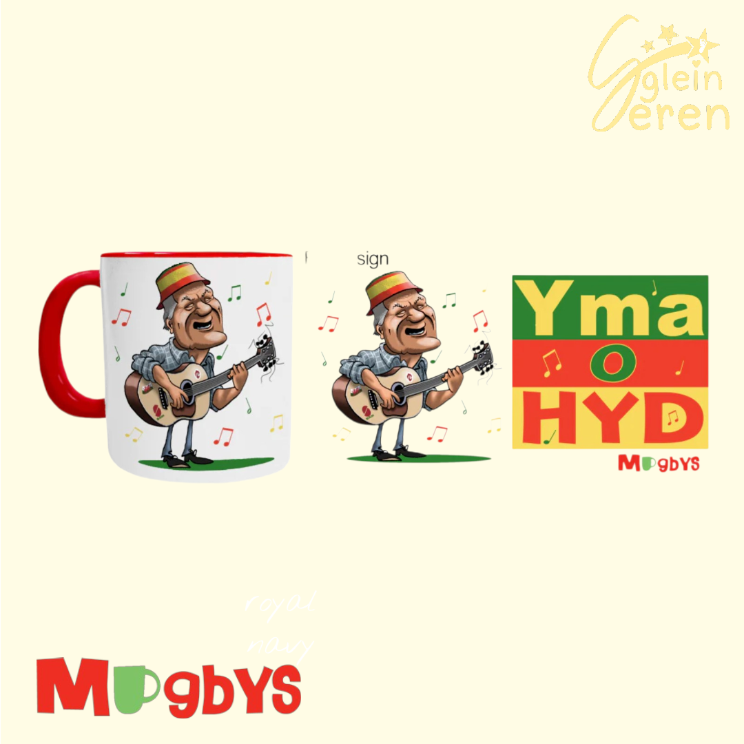 "Yma o Hyd" Dafydd Iwan Inspired Welsh Anthem Mug