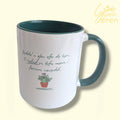 Sglein Seren Welsh Inspirational Mug – "Bydda'n glen efo dy hun" (Be Kind to Yourself) – Meaningful End of Year School Staff Gift