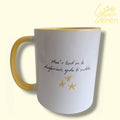 Welsh Inspirational Quote Mug – "Mae'r byd yn le disgleiriach gyda ti ynddo"
