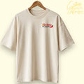 Crys-T "Boiling Poiling" Hufen Oversized Tee – Casgliad Ibiza Ibiza (HTV)